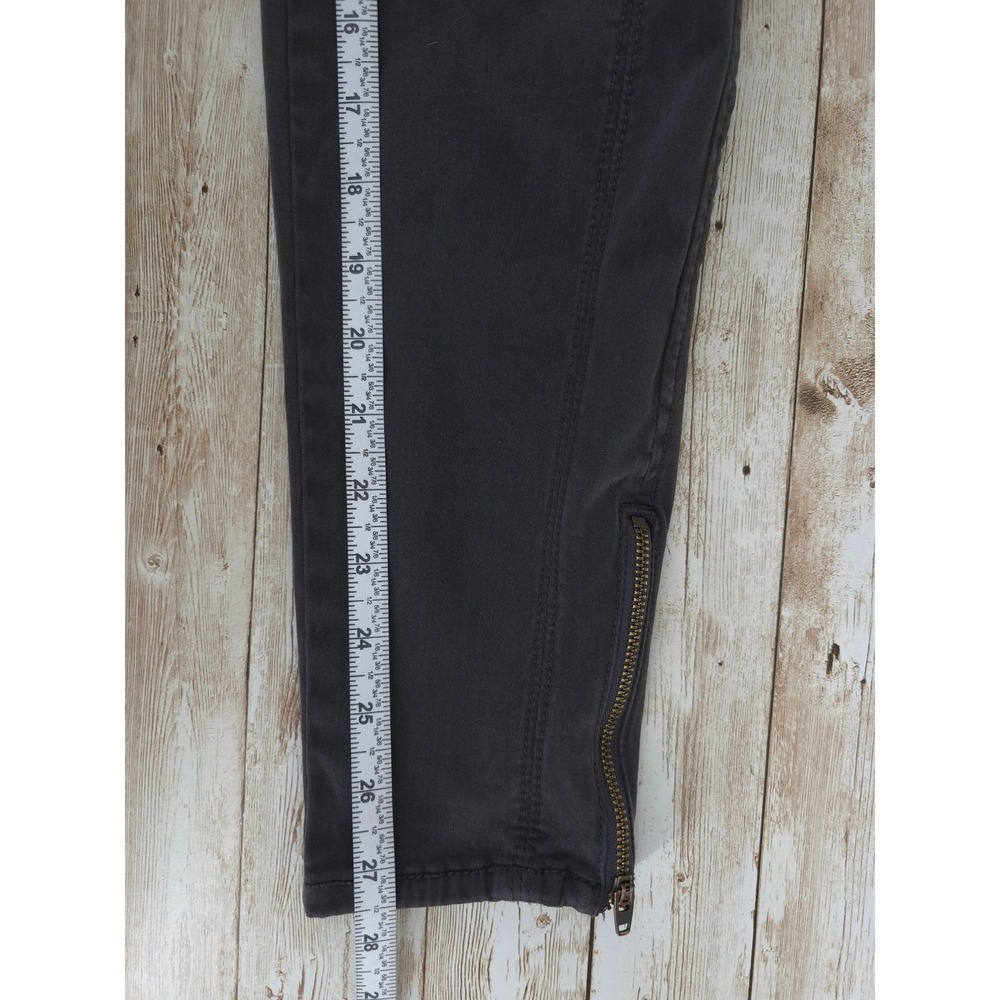 American Eagle Jegging Skinny Cargo Mid Rise Button Fly Jeans Womens 8 - Picture 6 of 9